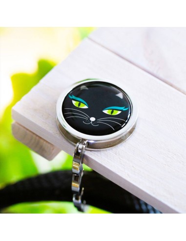 Gancio appendiborsa GATTO NERO