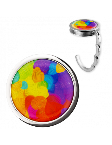 Gancio Appendiborsa Palette – Stile e Versatilità a Portata di Mano