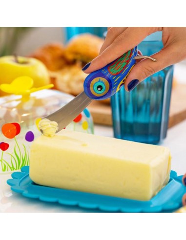 Coltellino Spalmaburro crema Fanfaron - BluAggiungi un pizzico di dive