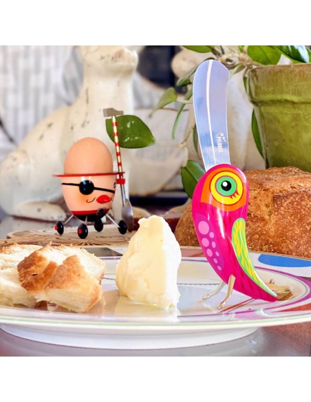 PYLONES Coltellino Spalmaburro Crema Fanfaron - Rosa