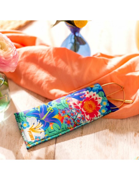 Astuccio morbido per occhiali BOUQUET: Pratico e Fashion | Diamante Ro