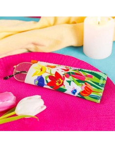 Astuccio per Occhiali TULIPES: Eleganza e Protezione in Fiore 2