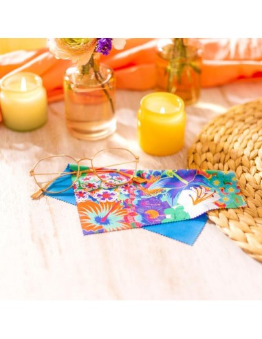 PYLONES Pannetto in Microfibra Bouquet - Fiori per Occhiali Splendenti