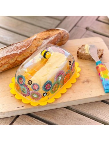 PYLONES Burriera Butterfly Dahlia - Eleganza Floreale per la Tua Tavol