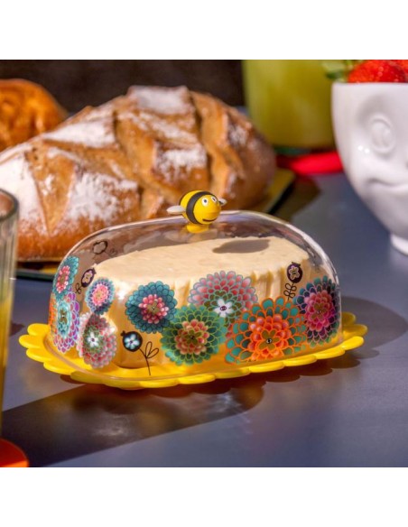 PYLONES Burriera Butterfly Dahlia - Eleganza Floreale per la Tua Tavol