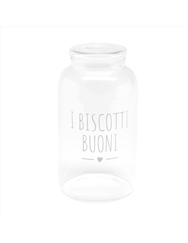 Barattolo in vetro borosilicato 2300ml - I Biscotti Buoni Nuvole di St