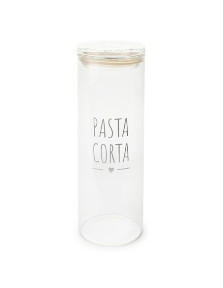 Barattolo in vetro borosilicato - Pasta corta | Diamante Rosa