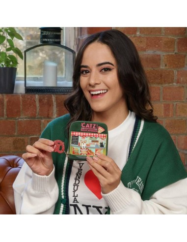 VENDULA LONDON Portafoglio quadrato - New York Cats e Corgis