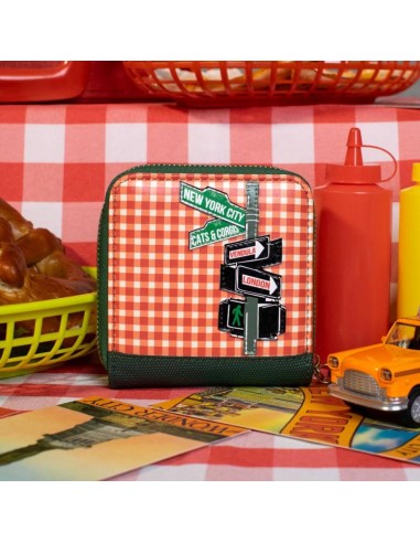 VENDULA LONDON Portafoglio quadrato - New York Cats e Corgis