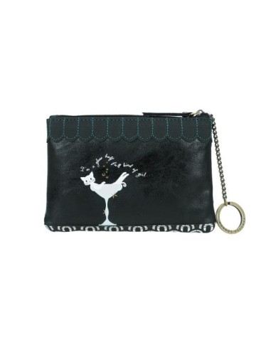VENDULA LONDON Portamonete con zip - Vendula's Purrlesque Club