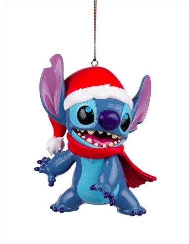 Dec. 3D STITCH con Cappello e Mantello Natalizio - Disney