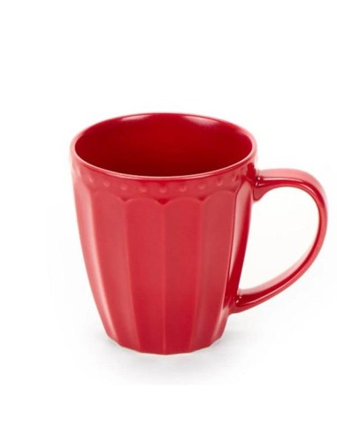 Tazza Mug 322ml in Porcellana Rossa - Stile e Colore per le tue Bevand