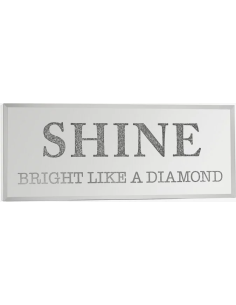 Box luminosa con scritta - Shine bright like a diamond Miss Etoile
