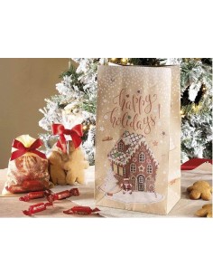 Sacchetto Natalizio Pan di Zenzero - 4 Varianti 2