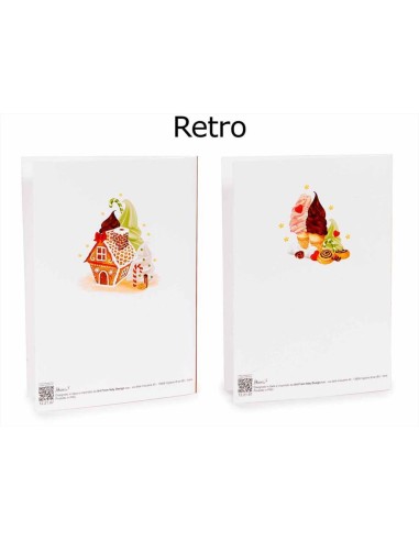 Biglietto augurale 3D Omini di Marzapane - 2 varianti