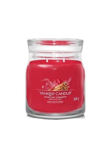 Yankee Candle SPARKLING CINNAMON Giara media 368gr Signature