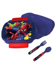 Portapranzo con posate SPIDERMA Splotch 2