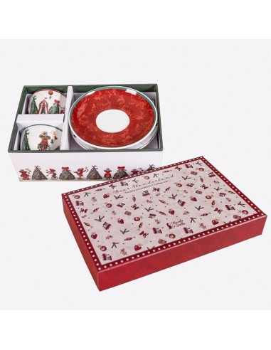 Set 2 Tazzine da Caffè Circus Bear Wonderland 🎪🎄 - Magia Natalizia i