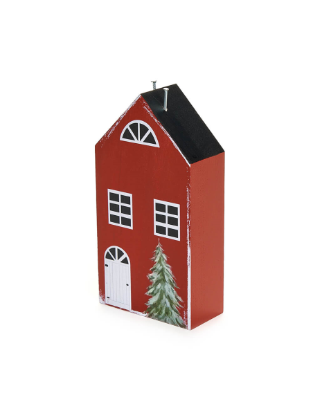 Casetta in Legno Natalizia 🎄 - 3 Formati - Farmhouse Bear Wonderland