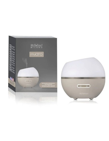 Diffusore ad ultrasuoni Millefiori Hydro Sfera grigio tortora