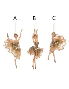 GOODWILL Ballerina con tutù ORO 17cm - 3 varianti 🎄✨ 2