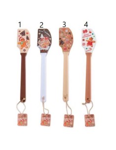 Spatola in silicone Omino pan di zenzero - 4 varianti