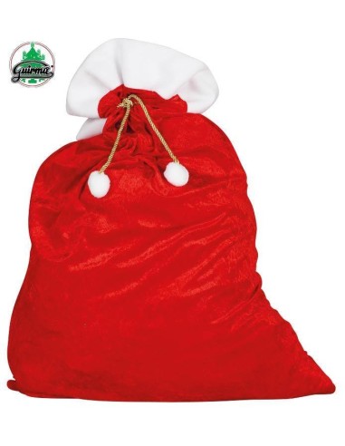 Sacco di Babbo Natale 55x95cm - Perfetto per Regali e Decorazioni