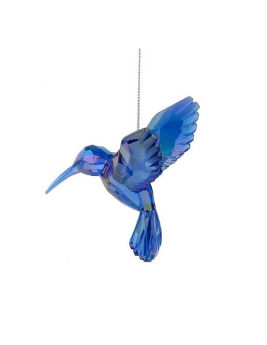 Decorazione 3D Colibrì Iridescente 3 varianti (1pz)