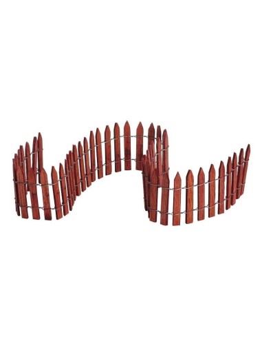 Wired Wooden Fence - Staccionata di legno 4,1x46.2x0.5cm 84813 Lemax V