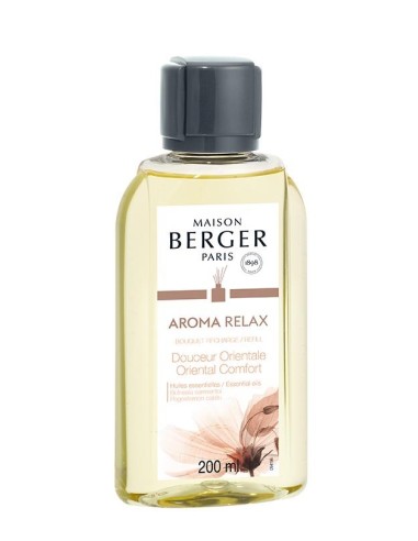 MAISON BERGER Aroma Relax - Ricarica 200ml per diffusore a bastoncini