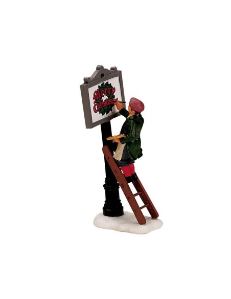 Sign Painter - il pittore di insegne 12527 Lemax