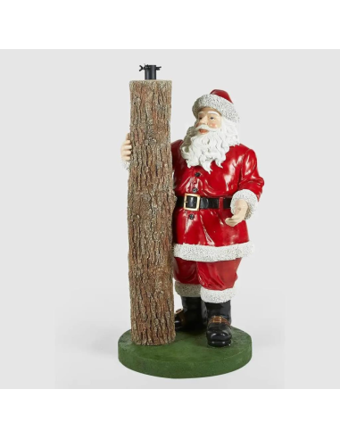 Base per albero Babbo Natale H97cm EDG