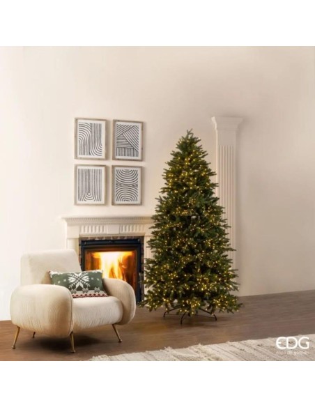 Albero Cristallo H210cm con 1900 MiniLED - Natale Magico by EDG! 🎄✨