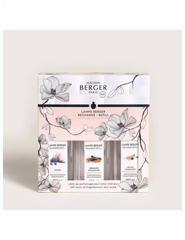 Lampe Berger TrioPack Bolero - 3 Flaconi da 250ml 🌸🌿