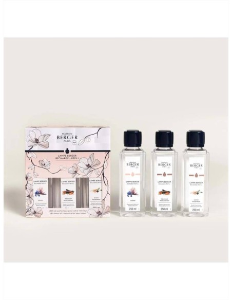 Lampe Berger TrioPack Bolero - 3 Flaconi da 250ml 🌸🌿