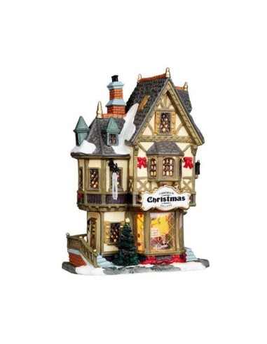 LEMAX Tannenbaum Christmas Shoppe con adattatore 35845-EU