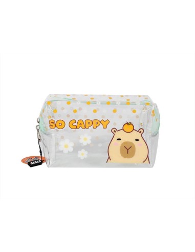 Astuccio Capybara in PVC 19x10x10cm – Organizza con il Trend Più Diver