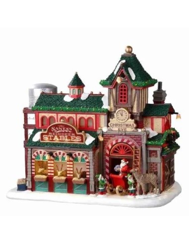 Santa's Reindeer Stables B/O (4.5V) 25926 Lemax