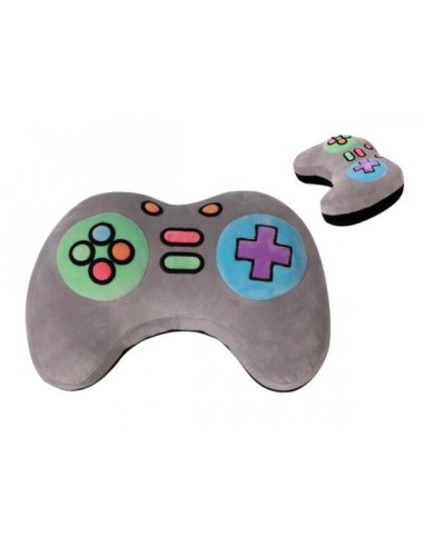 Cuscino LET'S PLAY Joypad Grigio – Comfort per Gamer!