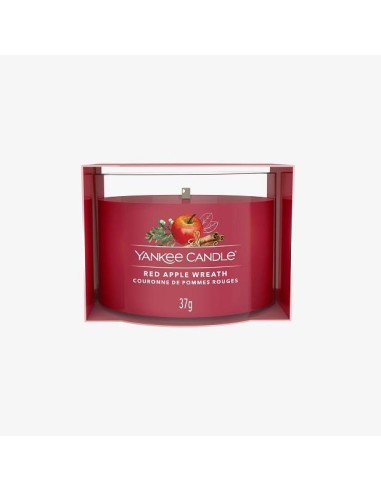 RED APPLE WREATH Votiva Minis 37g Yankee Candle