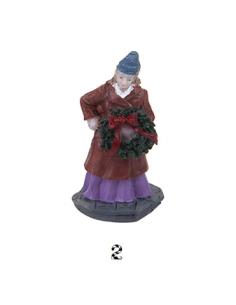 Personaggio shopping natalizio Lady 7cm 2
