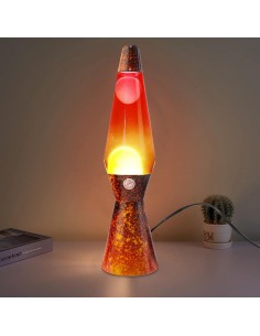 iTOTAL Lampada lava LED Vulcano h40cm 2