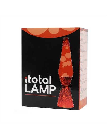 iTOTAL Lampada lava LED Vulcano h40cm