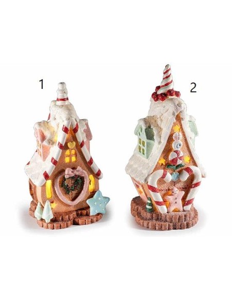 Casetta di Marzapane Candy con LED 🎄 - Magia Natalizia in 2 Varianti!