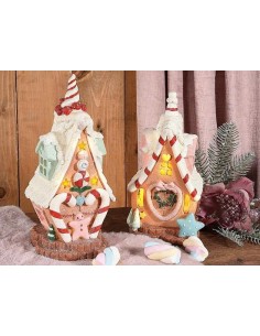 Casetta di Marzapane Candy con LED 🎄 - Magia Natalizia in 2 Varianti! 2