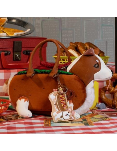VENDULA LONDON Borsa Pretzel The Corgi Grab - New York Cats e Corgis
