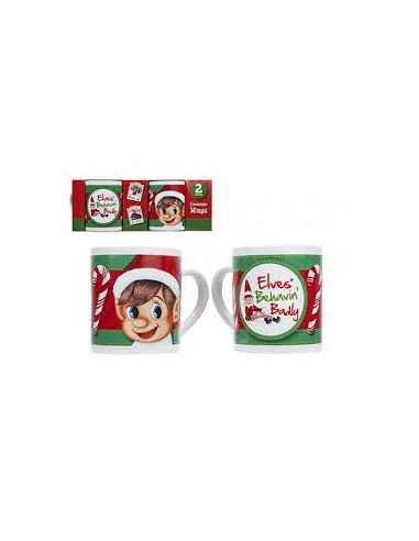 Set di 2 Tazze dell'Elfo Monello - Natale Magico!