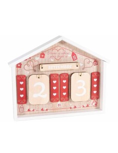 Calendario Perpetuo in Legno Family Home – Eleganza Senza Tempo! 🏡 2