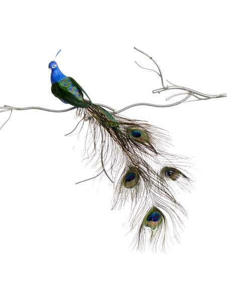 Pavone da appendere con clip 66cm Goodwill MC 40129