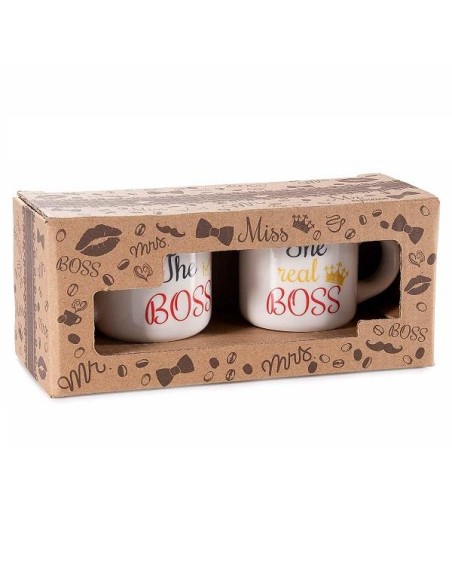Set 2 Tazzine da Caffè 70ml per Lei e Lui – Divertenti e Originali